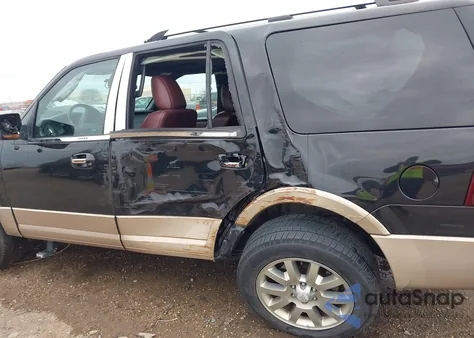 2014 Ford Expedition King Ranch из США, поврежденный, VIN 1FMJU1H50EEF56247